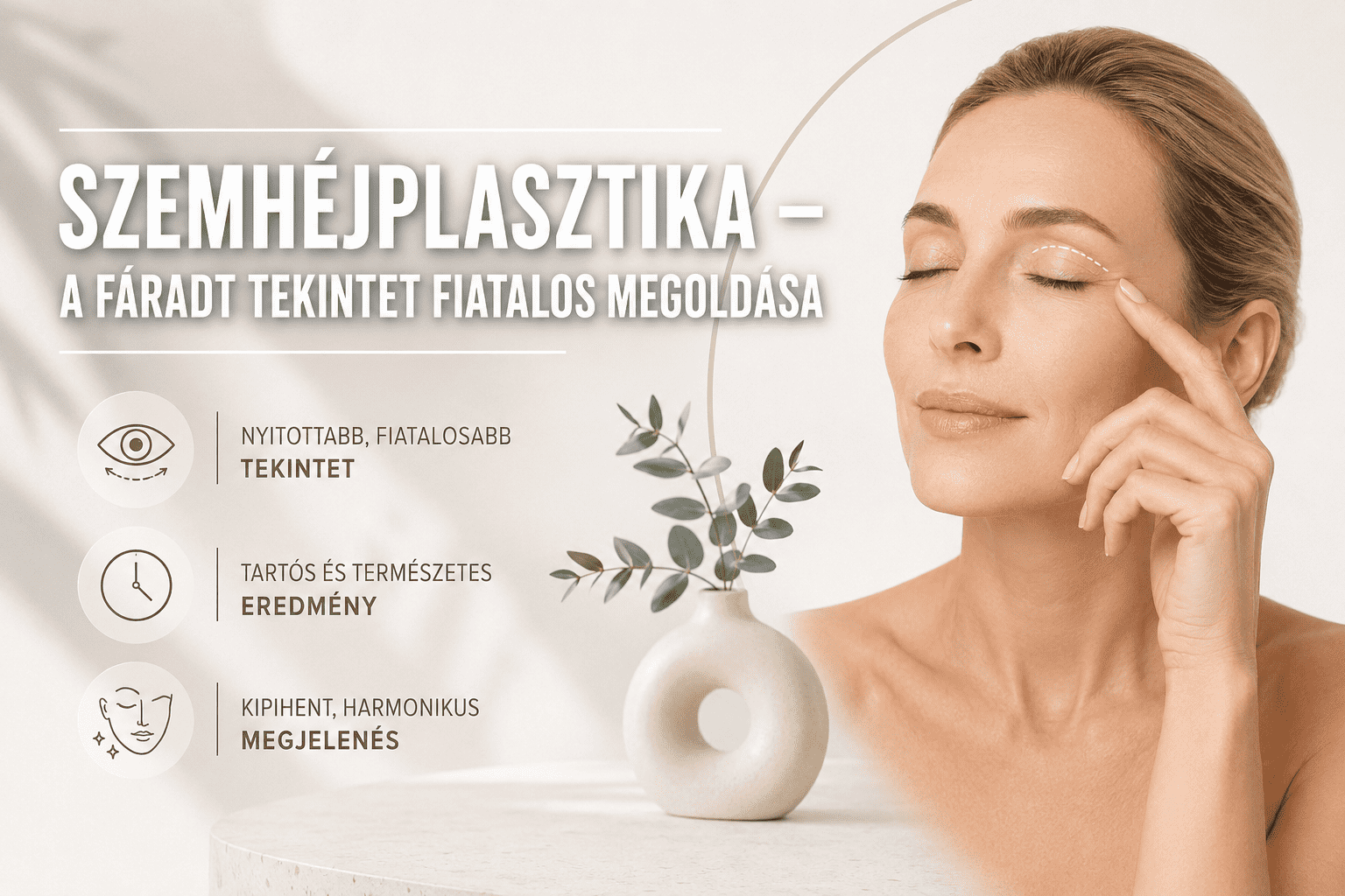 Eyelid surgery – A rejuvenating solution for a tired-looking gaze